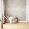 NEWROOM Tapete Taupe Vliestapete Rattan - Strukturtapete Produktbild-Vorschau 5
