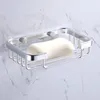 Wandmontage Seifenschale Schraube Aluminium Dusche Produktbild-Vorschau 2
