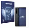 A product shot showing the packaging for screen protectors and a smartphone with a screen protector applied. Produktbild-Vorschau