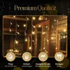 Meisterhome 400 LED Chaîne de lumière de pluie de glace - Voir les images du produit 3
