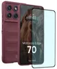 Robuste Handyhülle + gehärtetem Glas für Motorola Edge 70, Produktbild-Vorschau 1