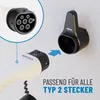 ABSINA Ladekabelhalter & Steckerhalter Typ 2 inkl. Produktbild-Vorschau 5