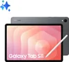 A Samsung Galaxy Tab S11 tablet with a stylus is shown, with a second tablet in the background. Produktbild-Vorschau