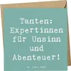 Mr. & Mrs. Panda doppelkarte Spruch Tante Abenteuer - Produktbild-Vorschau 1