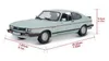Bburago 18-21093 - Modellauto - Ford Capri '82 (schwarz, Produktbild-Vorschau 19