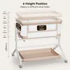 Caveen Baby přistýlka kolébka, houpací postýlka s prodyšnou Náhled obrázku produktu 9