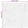 vidaXL Tapis HUARTE à poils courts Doux et lavable Noir Voir les images du produit 8