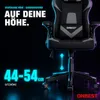 ONBEST Gaming Stuhl | Ergonomisch | mit Lordosenkissen | Produktbild-Vorschau 4