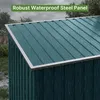 Mülltonnenbox BEALIFE 158x105x134 cm aus verzinktem Stahl | Produktbild-Vorschau 5