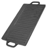 Nepřilnavá litinová grilovací pánev Ridged and Flat Double Náhled obrázku produktu 8