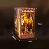 Topchances DIY Book Nook Kit, DIY Puppenhäuser Miniatur Produktbild-Vorschau 8