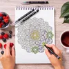Colorya Magical Nature Mandala Kolorowanka dla dorosłych Podgląd zdjęcia produktu 2