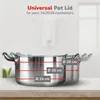 alpina Uniwersalna pokrywka do patelni 28 cm, 26 cm, 24 cm Podgląd zdjęcia produktu 4