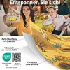 Tischdecke wasserabweisend abwaschbar Gelb Rund 100cm Produktbild-Vorschau 8