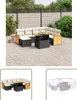 The Living Store 8-tlg. Garten-Sofagarnitur mit Kissen Produktbild-Vorschau 1