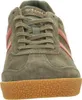 Gola Herrier Suede khaki orang sportlicher Schnürer Grün in Produktbild-Vorschau 9