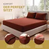 Lavea® Topper Spannbettlaken 180x200 cm - 200x200 cm, Maya Produktbild-Vorschau 7