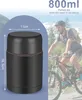 Thermobehälter 800 ml für Essen, Edelstahl Wärmebehälter Produktbild-Vorschau 7