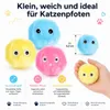 Interaktive Katzenbälle mit Tiergeräuschen – 3er Set Produktbild-Vorschau 4