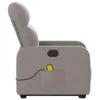 Massagesessel mit Aufstehhilfe Taupe Stoff Produktbild-Vorschau 9