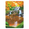 MuchoWow® Mauspad Mousepad Natur - Wasserfall - Steine - Produktbild-Vorschau 1