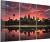 DEQORI Glasbild Echtglas 3x50x100 cm 'Angkor Wat in Produktbild-Vorschau 1