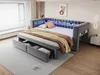 Schlafsofa 90/180 x 190 cm, ausziehbares Polsterbett mit 2 Produktbild-Vorschau 8
