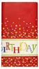 Papstar Papiertischdecke für Geburtstag 120 x 180 cm Happy Podgląd zdjęcia produktu 1