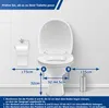 XMTECH WC pomôcka na postavenie, WC pomôcka s opierkami na Náhľad obrázku produktu 10