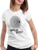 style3 Doppler Effect Damen T-Shirt, Farbe:Weiß, Größe:S Produktbild-Vorschau 1