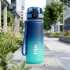 Vilde | Trinkflasche 500 ml - Blau Ombre - Sportflasche mit Produktbild-Vorschau 2