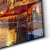 DEQORI Glasbild Echtglas 150x60 cm 'Venedigs Canal Grande' Produktbild-Vorschau 5
