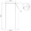 Store vidaXL marron 100 x 160 cm en bambou Voir les images du produit 8