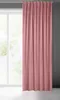 Vorhang MADLEN dunkelrosa 140x300 cm Kräuselband Tunnelzug Produktbild-Vorschau 3