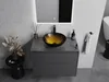 Mexen Mira lavabo in vetro da appoggio 42 x 42 cm, oro Anteprima dell’immagine prodotto 5