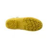 The bottom view of a yellow rubber boot. Produktbild-Vorschau