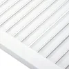 vidaXL Schranktüren Lamellen-Design 4 Stk. Weiß 69x39,4 cm Produktbild-Vorschau 4