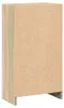 vidaXL Bücherregal Sonoma-Eiche 40x24x75 cm Holzwerkstoff Produktbild-Vorschau 5