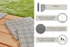 Carrelage gris clair, lot de 14, 2 m², terrasse, 38 x 38 Voir les images du produit 11