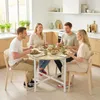 Esstisch，Klapptisch，Küchentisch, Wohnzimmertisch，Runder Produktbild-Vorschau 2