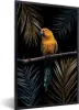 MuchoWow® MuchoWow® Gerahmtes Poster Farben - Vogel - Produktbild-Vorschau 1