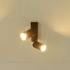 LED 2-flammig Deckenleuchte schwenkbar TWIN schwarz Produktbild-Vorschau 5