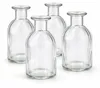 Vasen Glas gerillt 14cm klar transparent 250ml 4er Set Produktbild-Vorschau 3