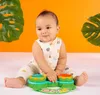 Bright Starts Safari Beats Musikspielzeug Trommel gelb Baby Produktbild-Vorschau 10