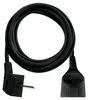 Verlängerungskabel 1,5 m / 1 Steckdose / schwarz / PVC / 1,5 mm2 Produktbild-Vorschau