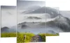 Bild auf Leinwand - Leinwandbild - Berg Nebel Landschaft Produktbild-Vorschau 1