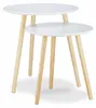 relaxdays 10020985_49 relaxdays Beistelltische-Set Holz Anteprima dell’immagine prodotto 8