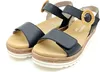 Remonte Sandalen Plat  Sandalen Plat - Zwart - Maat 38 Produktbild-Vorschau 24