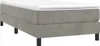 vidaXL Boxspring posteľ s matracom Svetlo sivá 100x200 cm Náhľad obrázku produktu 1