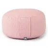 RONDO Meditationskissen CLASSIC dobby rosa | Dinkelhülsen Produktbild-Vorschau 1